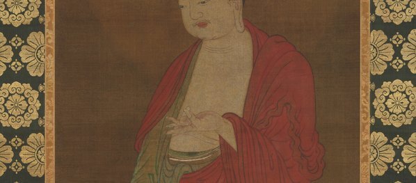 宋_阿弥陀佛图_大都會博物_(5301×9333 – 350dpi)(图3)