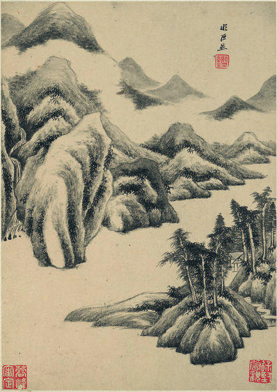 明_王鉴_仿古山水二纸本_12_(2615×3688 – 300dpi)(图1)