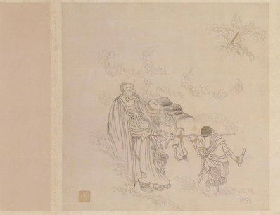明_顾绣十六应真册_5_(5300×4060 – 300dpi)(图1)