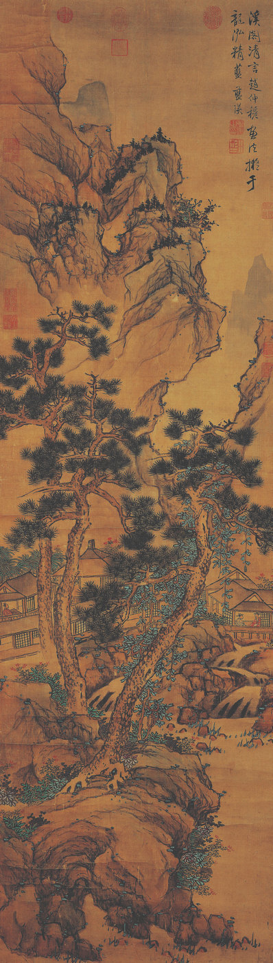 明_藍瑛_溪閣清言图_台_(4724×16655 – 250dpi)(图1)
