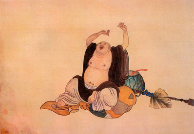 清_任熊_十六应真图册_2_(4200×2912 – 300dpi)(图1)