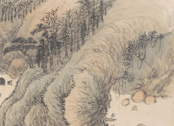 清_钱维城_山水花鸟册_开_大都会_11_(4786×3464 – 400dpi)(图3)