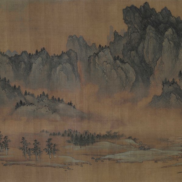 元_商琦_春山图卷_一版_绢本_(39820×7252 – 465dpi)(图3)