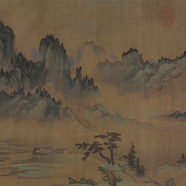 元_商琦_春山图卷_一版_绢本_(39820×7252 – 465dpi)(图4)