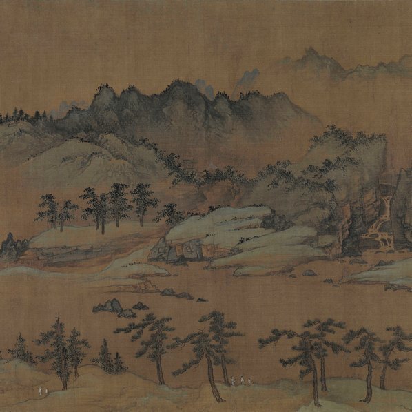 元_商琦_春山图卷_一版_绢本_(39820×7252 – 465dpi)(图5)