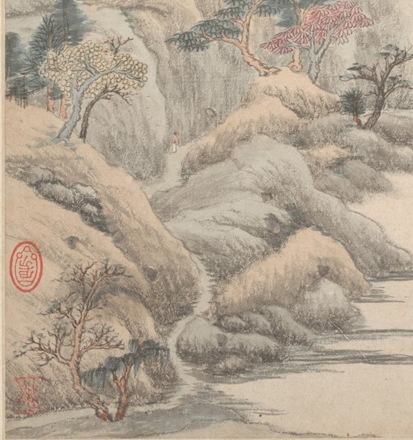 明清_王鉴_湘碧居士仿古册_3_(3510×3736 – 300dpi)(图4)