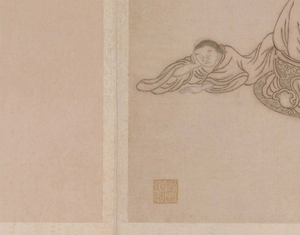 明_顾绣十六应真册_1_(5300×4148 – 300dpi)(图4)