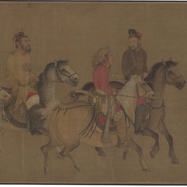辽_李赞华_东丹王出行图_全卷_绢本美国波士_(82140×3283 – 300dpi)(图3)