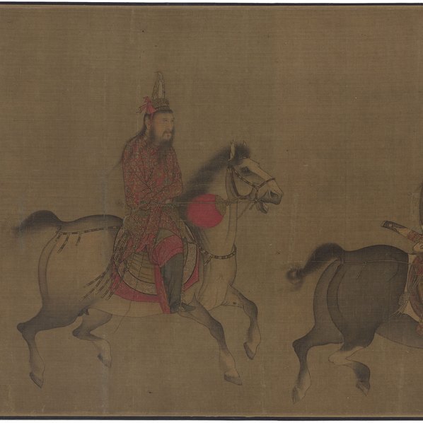 辽_李赞华_东丹王出行图_全卷_绢本美国波士_(82140×3283 – 300dpi)(图4)