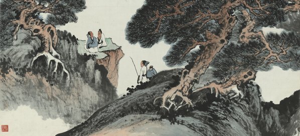 近代_郑午昌_松涯读_(9412×17117 – 72dpi)(图5)
