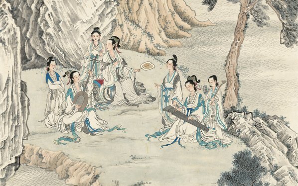 近代_徐操_瑶岛仙踪_(8422×21051 – 72dpi)(图4)