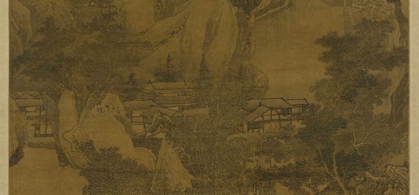 明_唐寅_钱塘景物图轴_绢本_(4525×8433 – 300dpi)(图4)