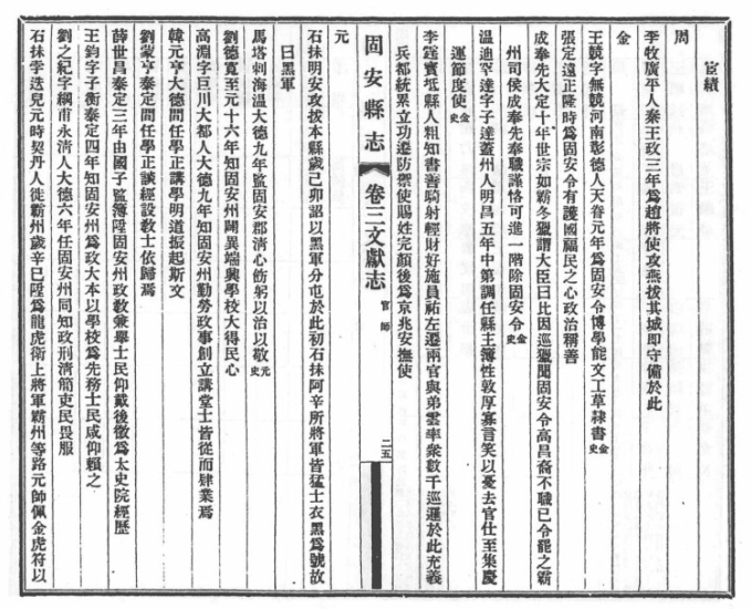 民国固安县志  光绪大城县志(图1)