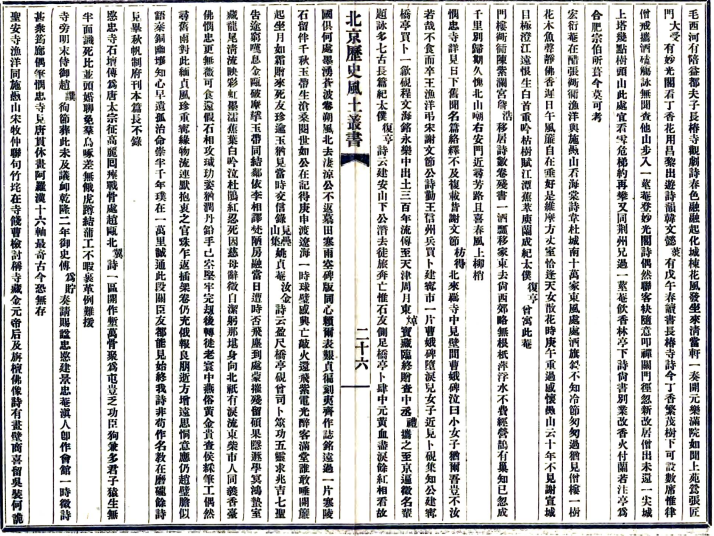 北京历史风土丛书第一辑 瞿宣颖 民国14年[1925] 铅印本(图1)