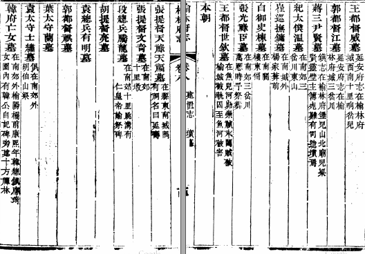 ［道光］榆林府志五十卷首一卷 李熙齡纂修 道光二十一年（1841）刻本(图1)