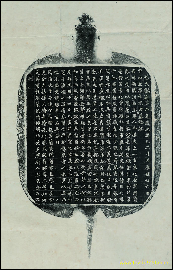 书法拓片_北魏_元顯儁墓誌銘103196（宽高8000×12558 – 72dpi)）(图1)