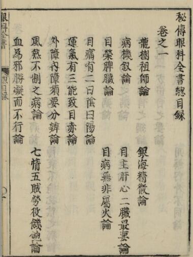 (秘云)眼科全书6巻(图2)