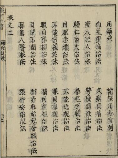 (秘云)眼科全书6巻(图4)