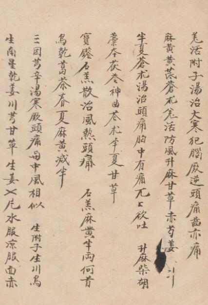 抄录诸病药方(图2)