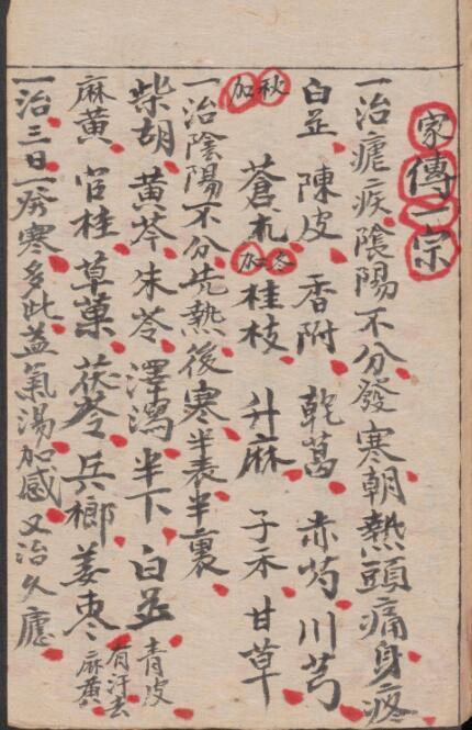 家传一宗 中医古籍(图2)