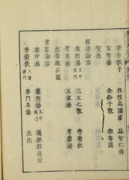 严氏济生方（1-5卷）中医古籍(图4)