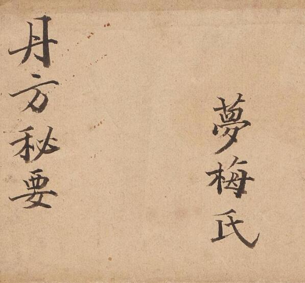 丹方秘要中医古籍(图1)