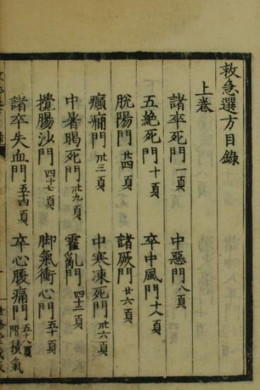 救急选方（一二卷）中医古籍(图2)