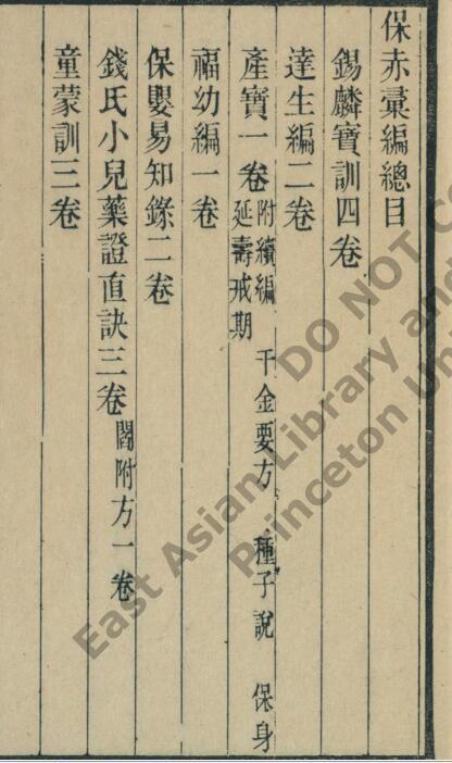 保赤汇编中医古籍(图2)