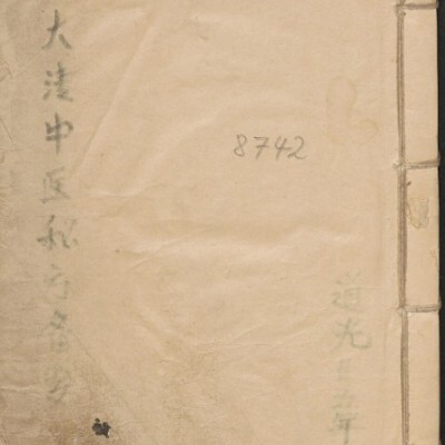 大清中医秘方备要 中医古籍