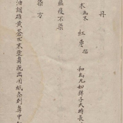 醫方書  中医古籍