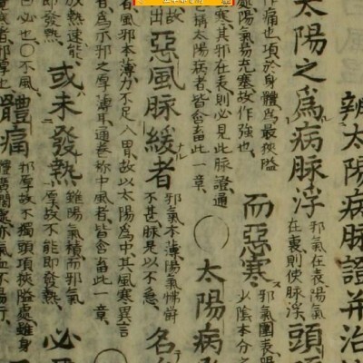 【古籍Y】古刻本伤寒论注解分注（乾隆56年古本）伤寒论分注