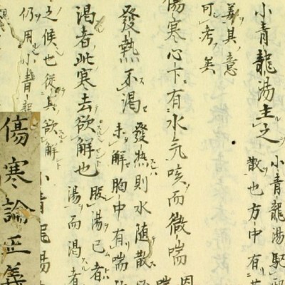 中医古籍 手抄本伤寒论正义（清代古本）