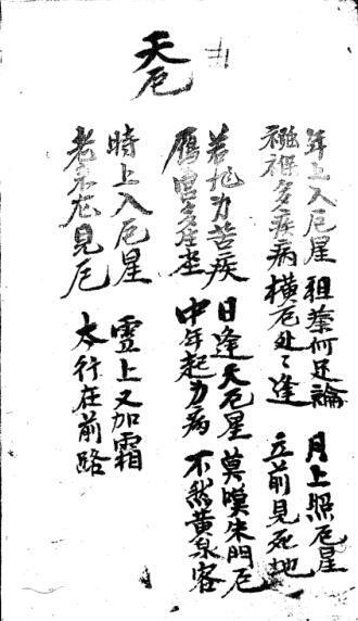 朝鲜抄本四柱吉凶法(图2)