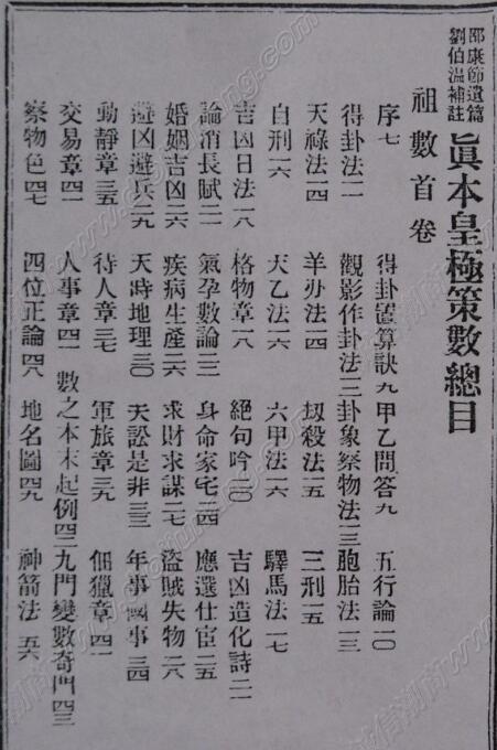 皇極策數祖數    邵康節著劉伯溫補註(图2)