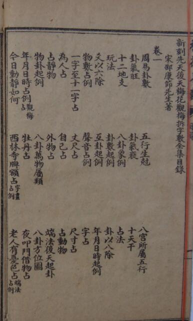 梅花易數 古籍占卜(图2)