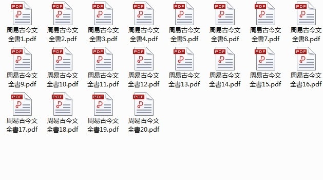 周易古今文全書 明万暦20年刊本(图3)