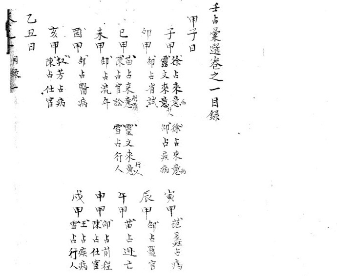 精抄历代六壬占验汇选(图2)