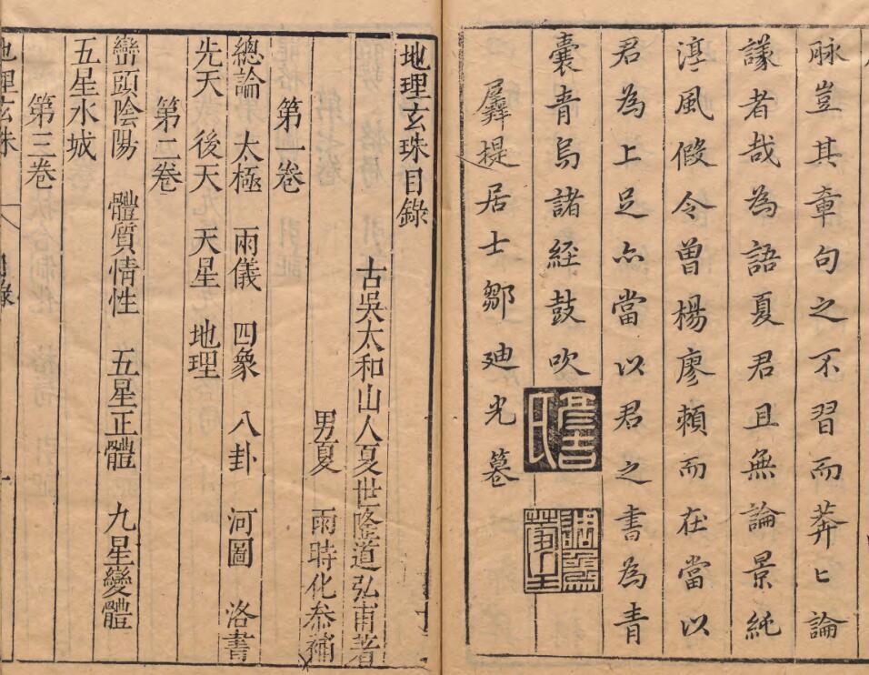 地理玄珠 夏世隆 明万历43年(图3)