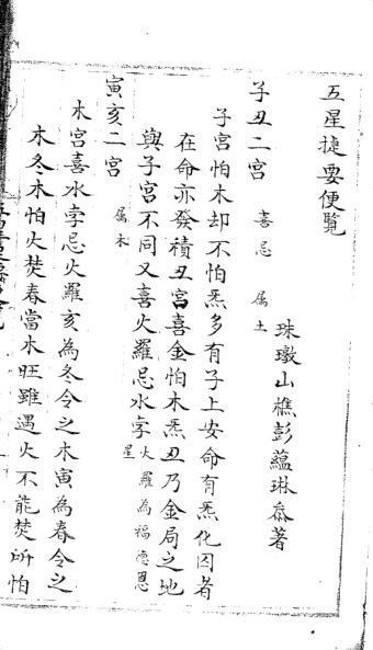 地勘五星捷要便览风水古籍(图1)