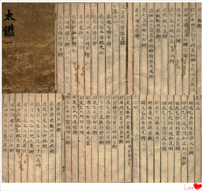 太乙统宗宝鉴(图1)