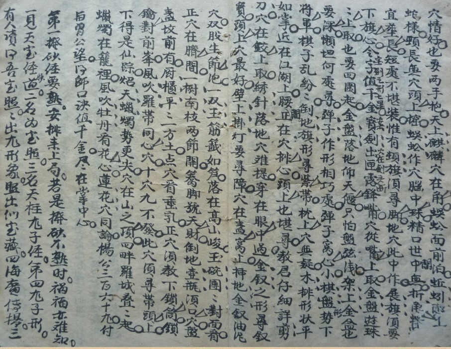 廖家厚地理砂水 杨公三百六十形图点穴歌(图2)