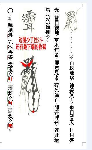 馬帥驅邪符（薛老）(图2)
