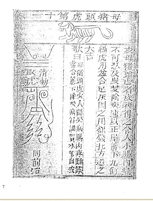 袁天罡-符咒三皇秘传三十六虎（古本）(图2)