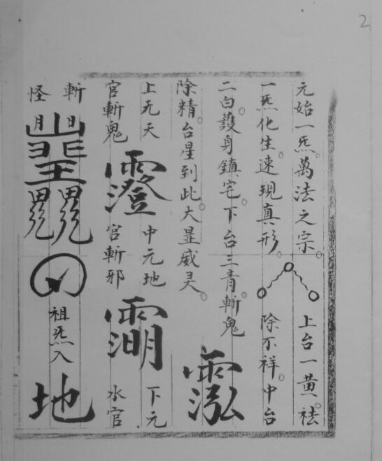 先天书符百神大法乾坤两册法本(图4)