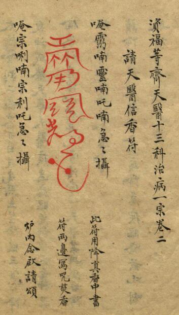 资福等齐天医十三科治病一宗(图1)