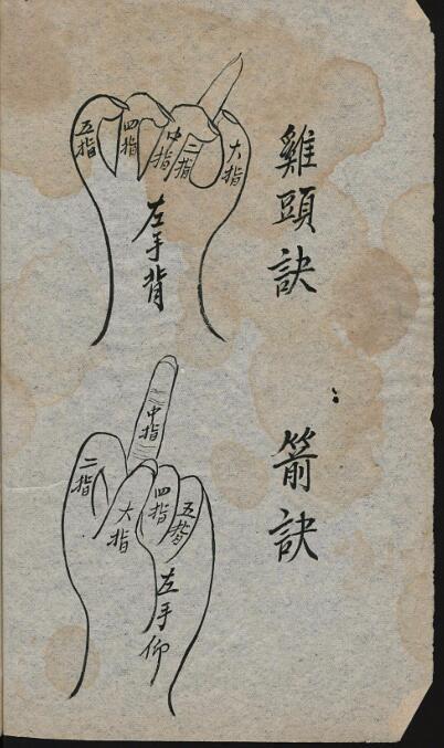 符咒法本古籍师授医秘法诀(图3)