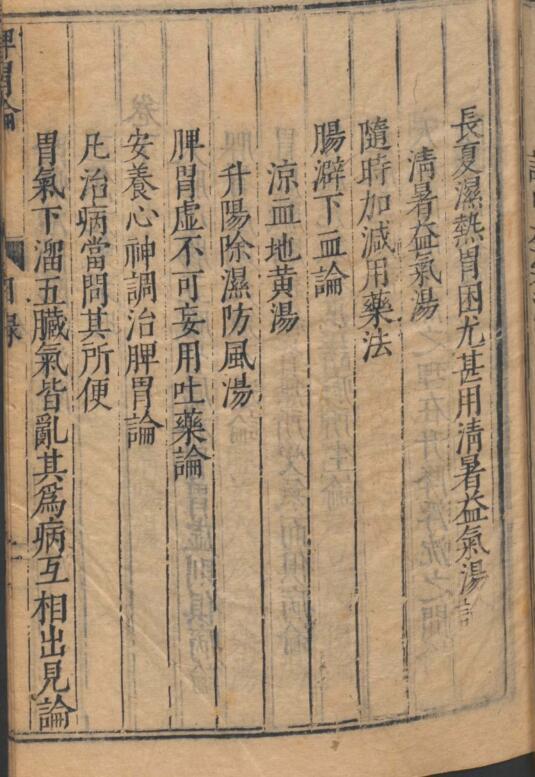 中医古籍《脾胃论》李杲; 吴勉学 脾胃论 3卷(图3)