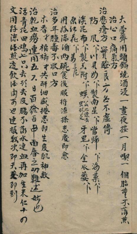 世传医方难抄(图5)