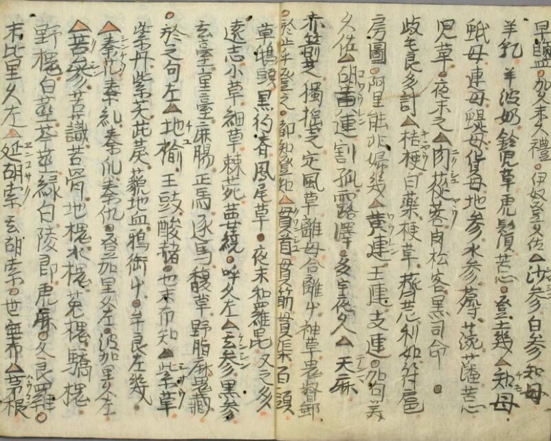 孤版手抄：药种两名集(图4)