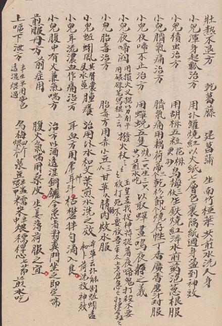 大小男妇杂症丹方 民间手抄本中医古籍(图4)